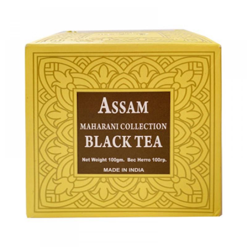 Чай Ассам Махарани черный крупнолистовой Bharat Bazaar