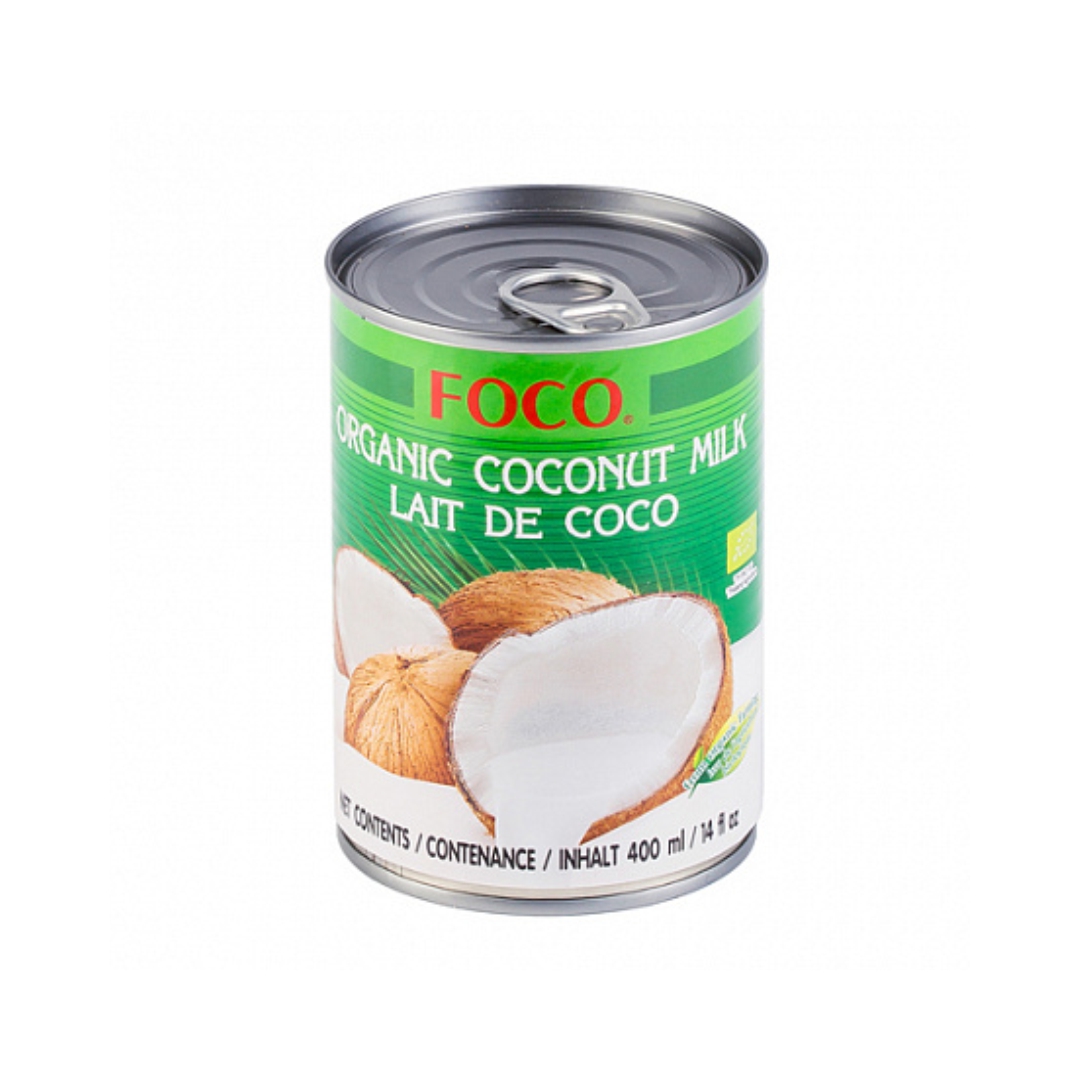 Органическое кокосовое молоко 10-12% FOCO ж/б