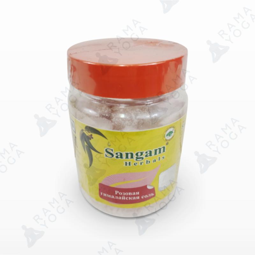 Соль розовая пищевая гималайская Sangam Herbals