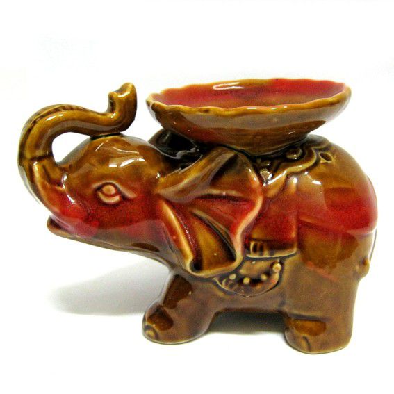 Аромалампа Слон 9,5*14см керамика