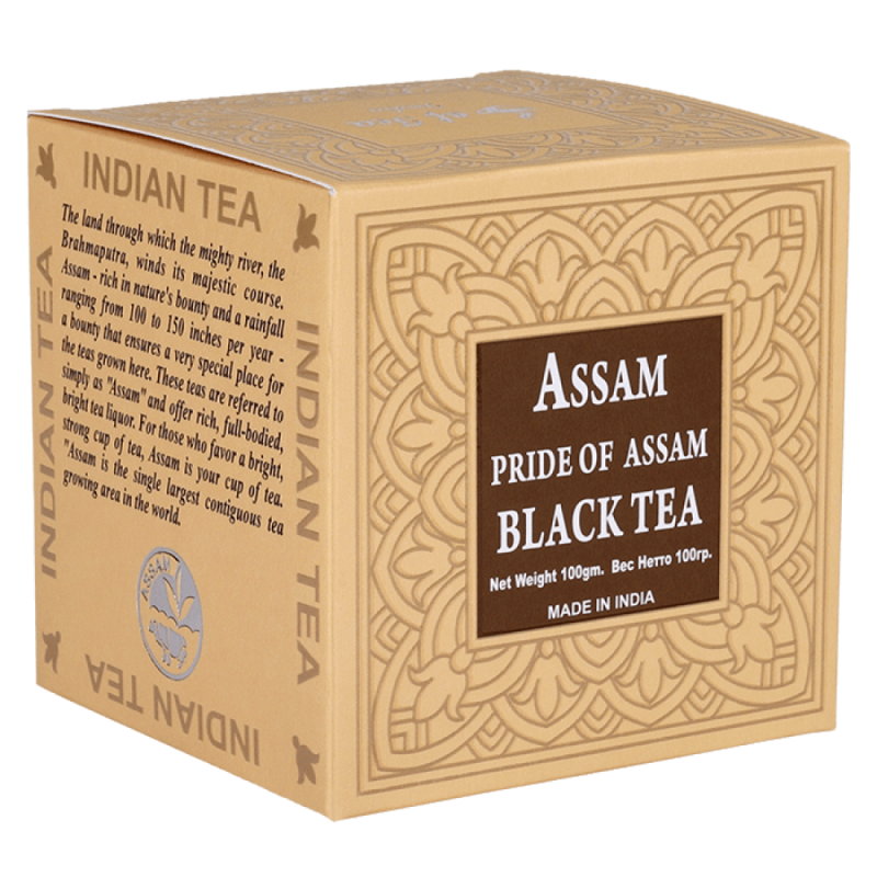 Чай Ассам черный крупнолистовой прайд Bharat Bazaar