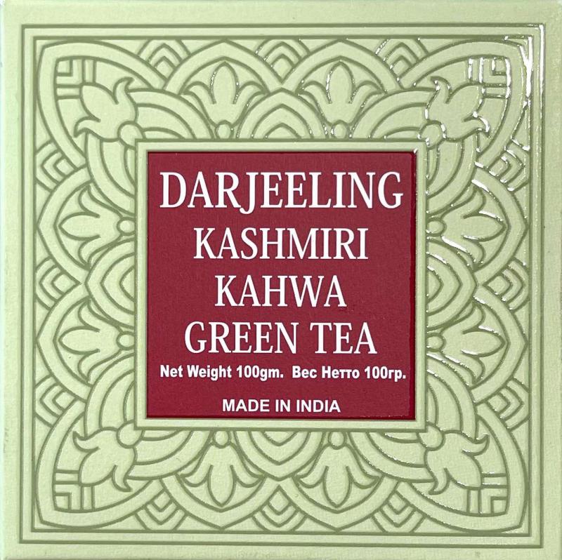 Чай зелёный Дарджилинг масала (кашмири кахва) Bharat Bazaar