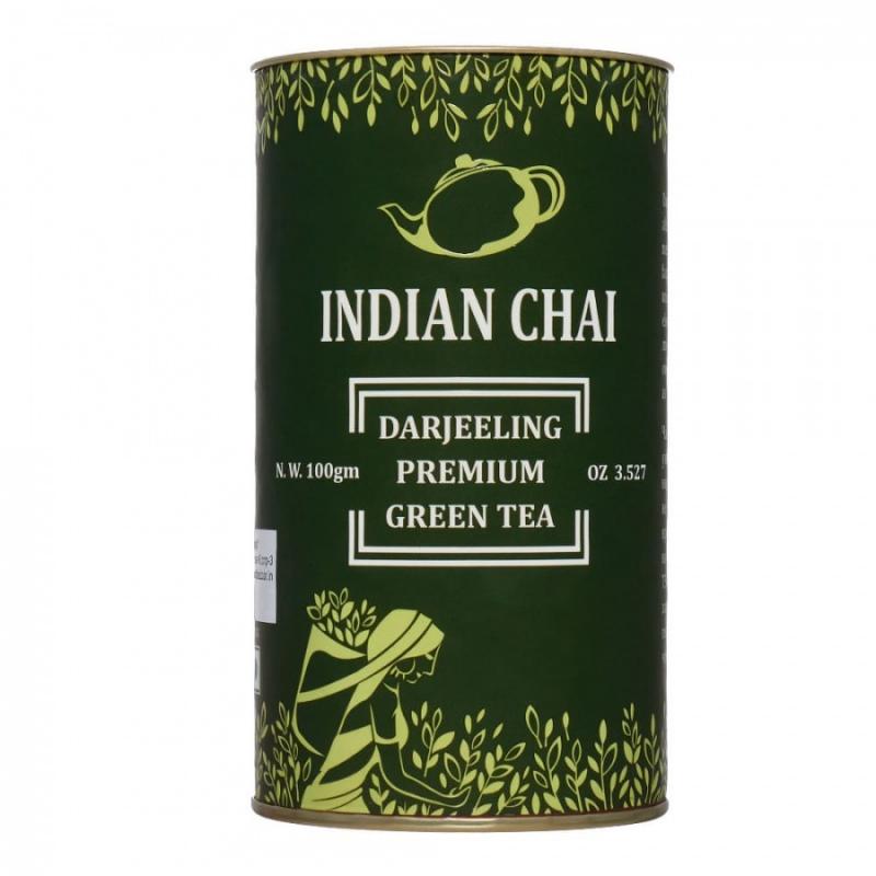 Чай дарджиллингзелёный премиум Bharat Bazaar