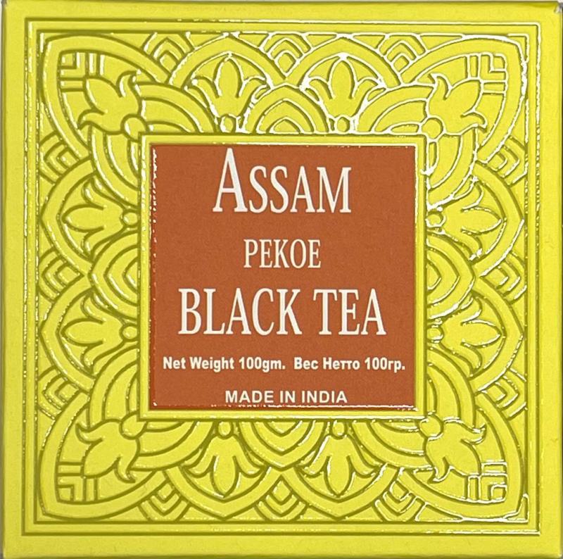Чай Ассам пекое черный крупнолистовой Bharat Bazaar