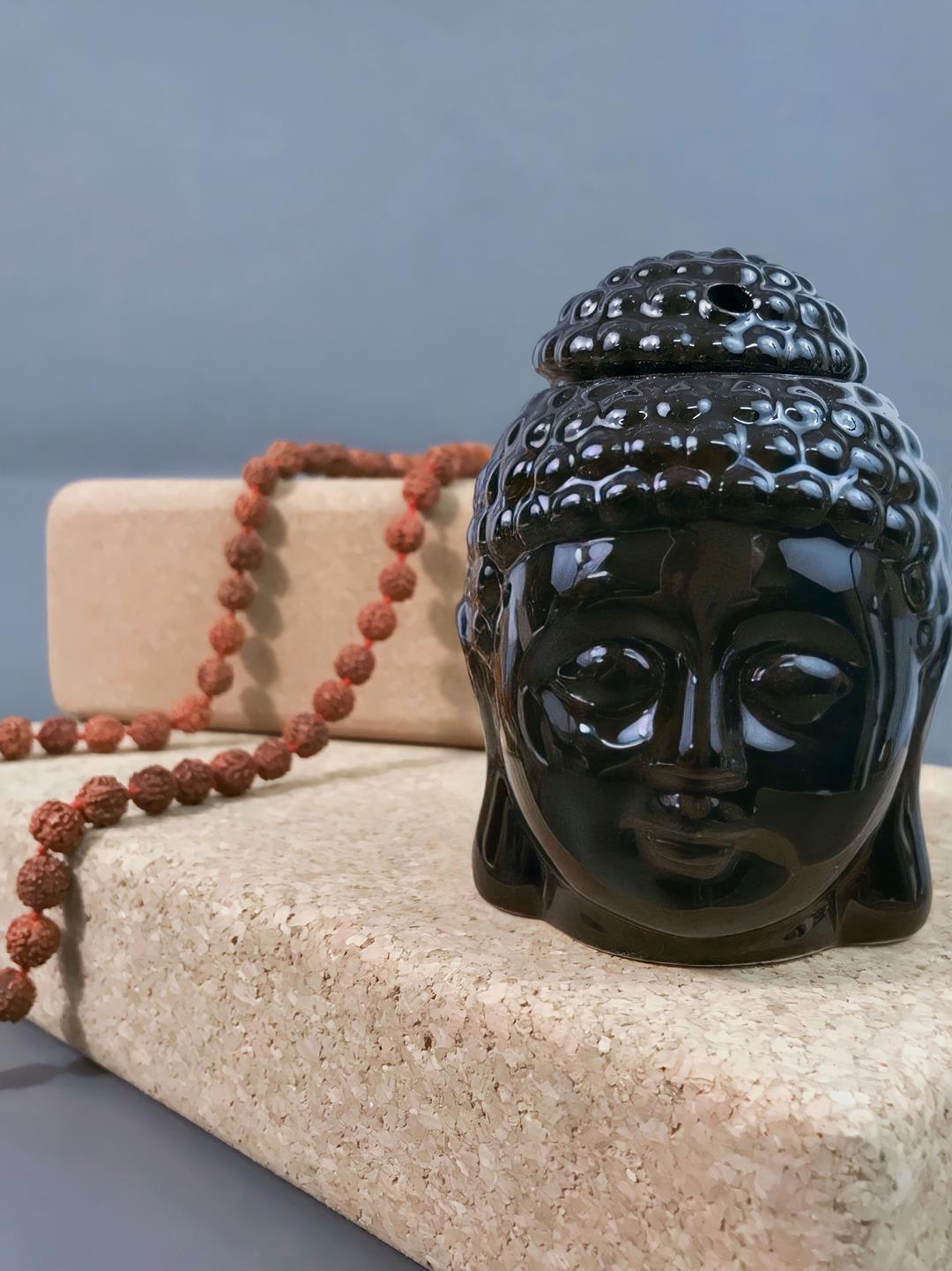 Аромалампа Будда 11см, керамика